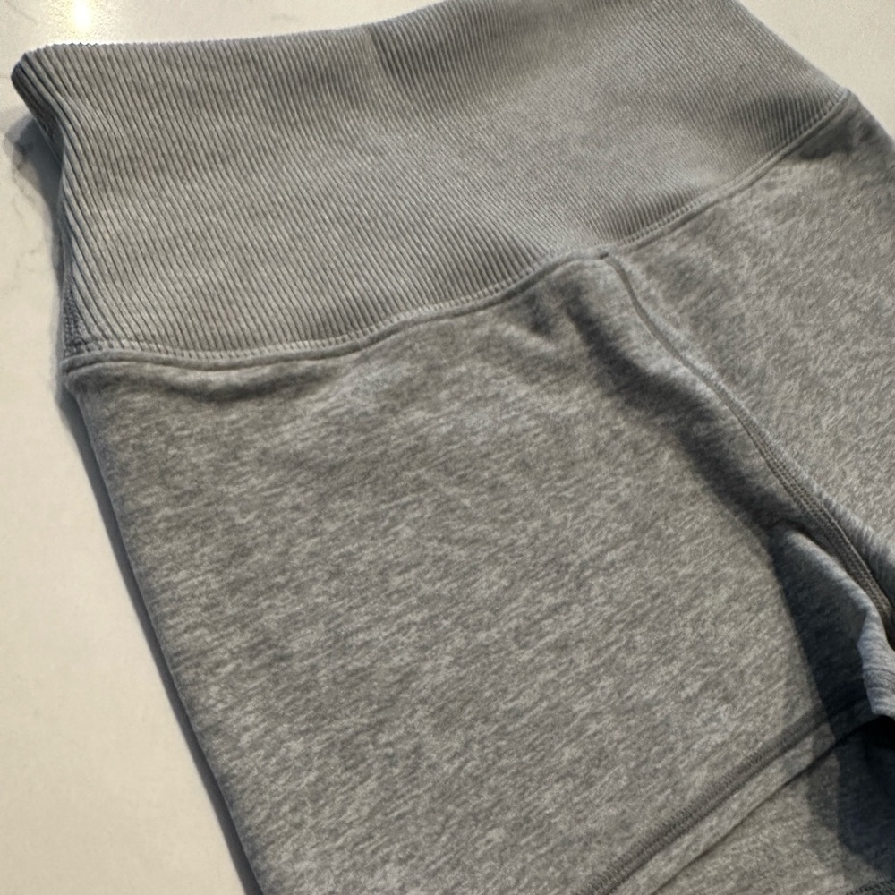 Alo Soft Gray Shorts size small